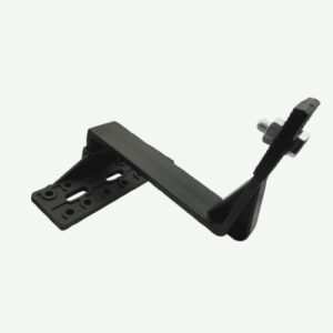 Adjustable vertical upright tile roof bracket for flexible solar panel mounting on tiled roofs - KEC Solar Solutions
