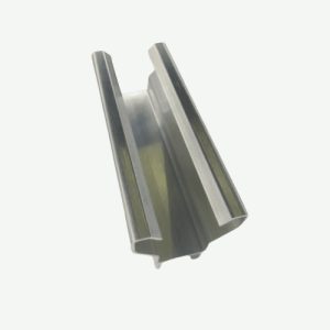 Long rail for solar panel mounting systems, offering extended support on rooftop installations - KEC Solar Solutions